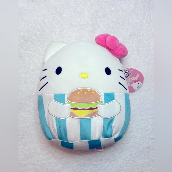 Squishmallows Toys Hamburger Hello Kitty Squishmallow Poshmark